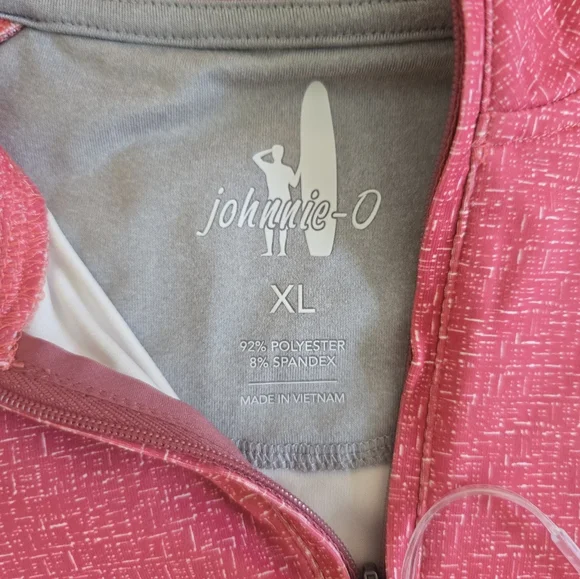 Johnnie-O Men’s Miltons Prep-Formance Pullover Shirt - Pipeline Sz XL Bandana - Picture 4 of 6